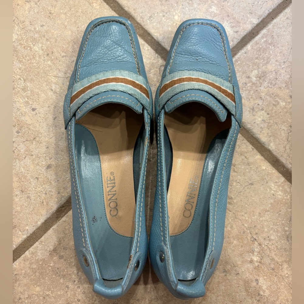 Size 8 Blue Connie Loafers